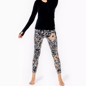 NWT Lilly Pulitzer Weekender High Rise Midi Leggings